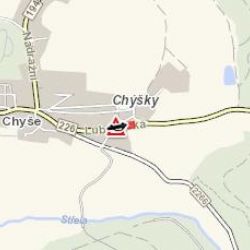 Chyše: Střet dvou vozidel