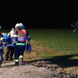 Čtyřikrát letěl v neděli do kraje záchranářský vrtulník