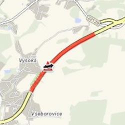 Dalovice: U obce havarovalo vozidlo