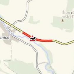 Damice: Pozor! Nehoda dvou nákladních vozidel 