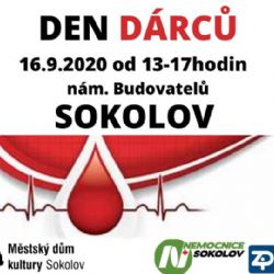 Den dárců krve v Sokolově