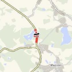 Děpoltovice: Náklaďák skončil v příkopu