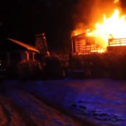 Děpoltovice: Požár rekreační chaty