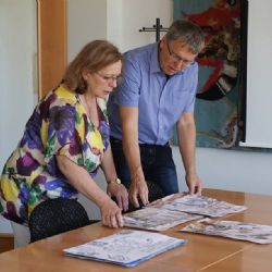 Děti kreslily, jak to vypadalo v kraji před sto lety