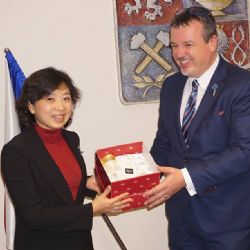 Do našeho regionu zavítala delegace z partnerského Changpingu 