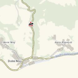 Dolní Nivy: Pozor! Převrácené vozidlo