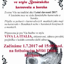 Dolní Rychnov: Letní slavnosti 2017