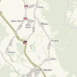 Dolní Žandov: Dopravní nehoda se zraněním