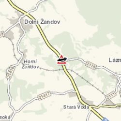 Dolní Žandov: Pozor! Střet dvou vozidel