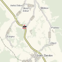 Dolní Žandov: Střet dvou vozidel