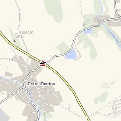 Dolní Žandov: Střet dvou vozidel