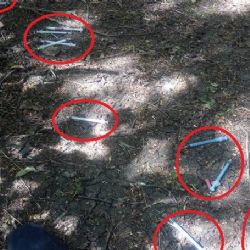 Drahovice: MP na základě oznámení zlikvidovala několik injekčních stříkaček