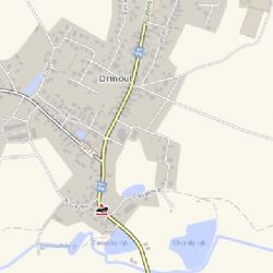 Drmoul: Nehoda s lehkým zraněním