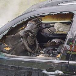 Františkovy Lázně: Hasiči likvidovali požár automobilu