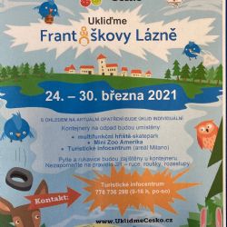 Františkovy Lázně: Město se zapojí do akce Ukliďme Česko