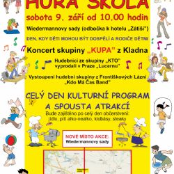 Františkovy Lázně: Město zve na akci Hurá škola