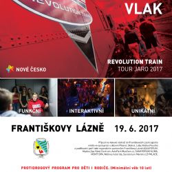 Františkovy Lázně: Ve městě bude Revolution Train
