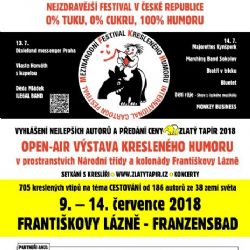 Františkovy Lázně: Město zve na Mezinárodní festival kresleného humoru