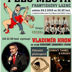 Františkovy Lázně: Na Plese města vystoupí Vladimír Hron