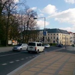 Františkovy Lázně: Na přechodu v Sadech byl dočasně nainstalován semafor