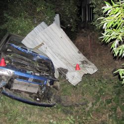 Františkovy Lázně: Nezvládl řízení a narazil do oplocení zahrady