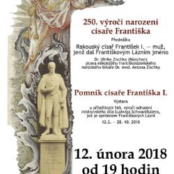 Františkovy Lázně: Od narození císaře Františka uplynulo 250 let
