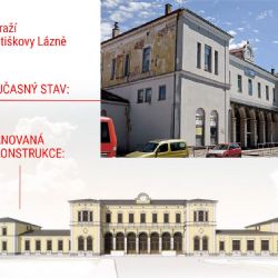 Františkovy Lázně: Rekonstrukce nádraží se blíží 