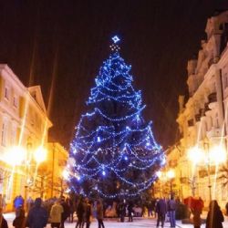 Františkovy Lázně: Rozsvícení vánočního stromečku