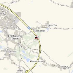Františkovy Lázně: U města došlo k dopravní nehodě