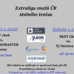 Františkovy Lázně: V hale při ZŠ se odehrají dvě utkání ve stolním tenise