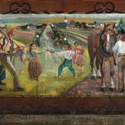 Galerie výtvarného umění vystavuje návrhy známých opon