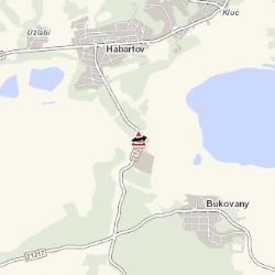 Habartov: U města havarovalo osobní vozidlo