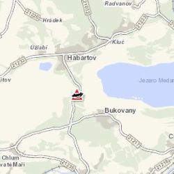 Habartov: U města havarovalo osobní vozidlo