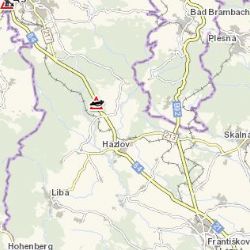 Hazlov: Střet kamionu a dvou osobních vozidel