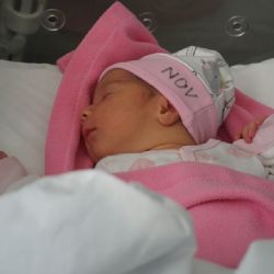 Hejtman Karlovarského kraje se vypravil za prvními miminky roku 2020