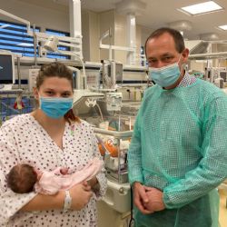 Hejtman popřál prvnímu miminku našeho regionu