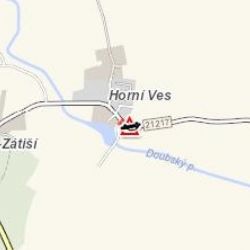 Horní Ves: U obce havarovalo nákladní vozidlo. Skončilo na boku