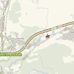 Hory: U obce havarovalo vozidlo