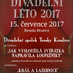 Hranice: Ve městě se bude konat Divadelní léto