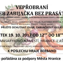 Hranice: V obci se v říjnu uskuteční Vepřobraní