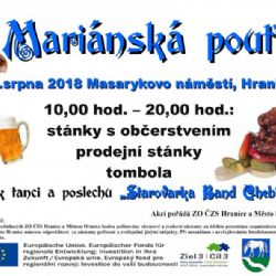 Hranice: Mariánská pouť se blíží