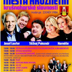 Hroznětín: Na oslavách města vystoupí Josef Laufer, Těžkej Pokondr či Kamélie