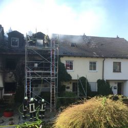 HZS Karlovarského kraje pomáhal v Marktredwitzu při likvidaci požáru bytového domu