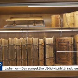 Jáchymov: Den evropského dědictví přiblížil řadu unikátů (TV Západ)
