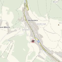 Jáchymov: Osobní vozidlo narazilo do lampy 