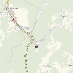 Jáchymov: Pod nákladním vozidlem došlo k prolomení kanálu