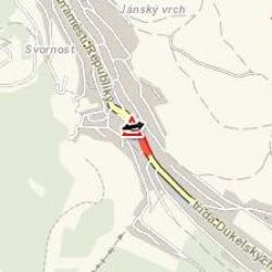 Jáchymov: Střet dvou vozidel