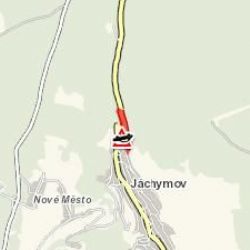 Jáchymov: Střet dvou vozidel