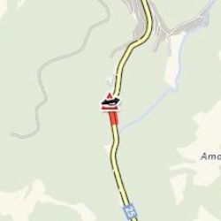 Jáchymov: U města havarovalo vozidlo