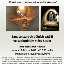 Jáchymov: V sobotu se koná přednáška Marka Nesrsty